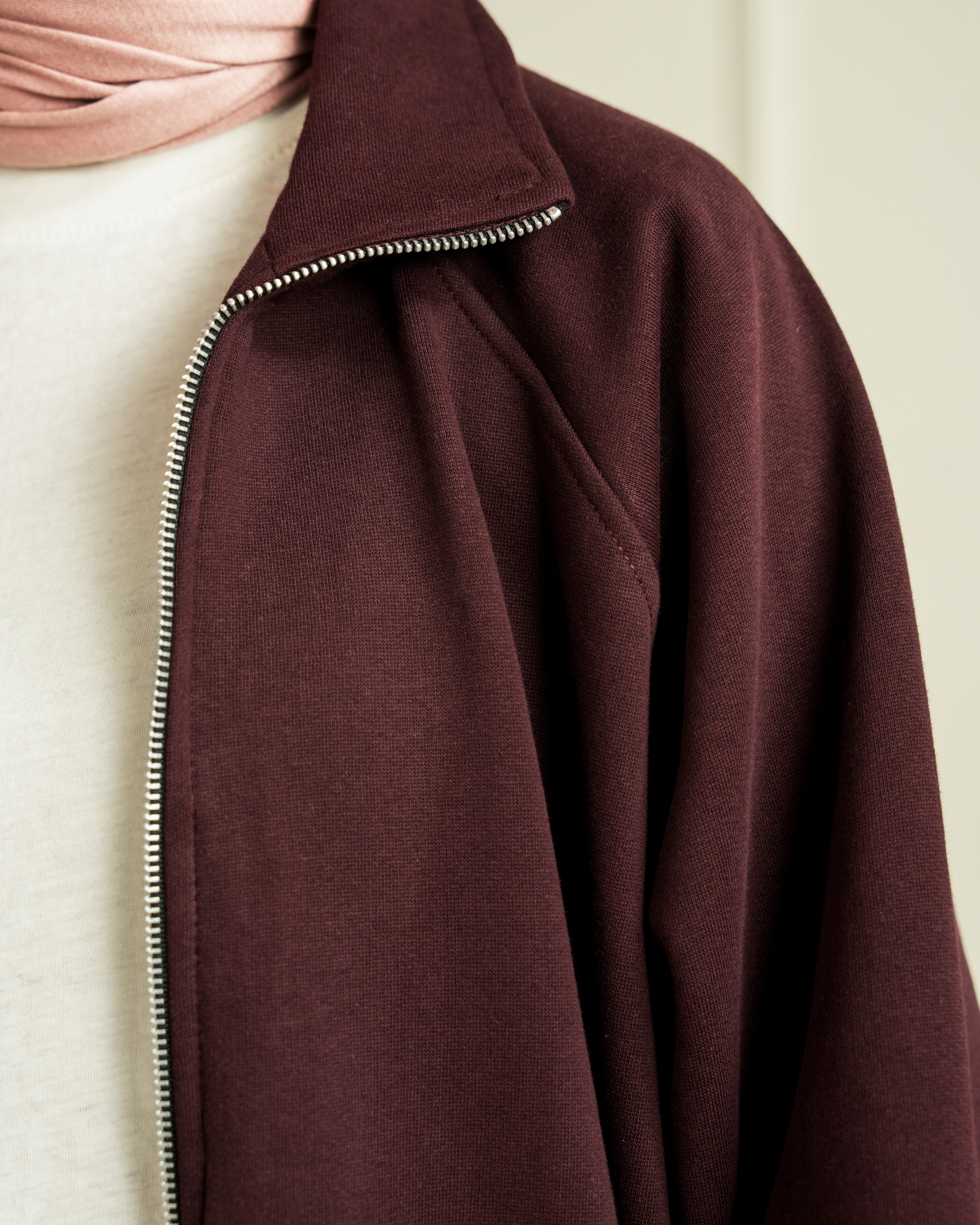 Bomber Jacket | Maroon