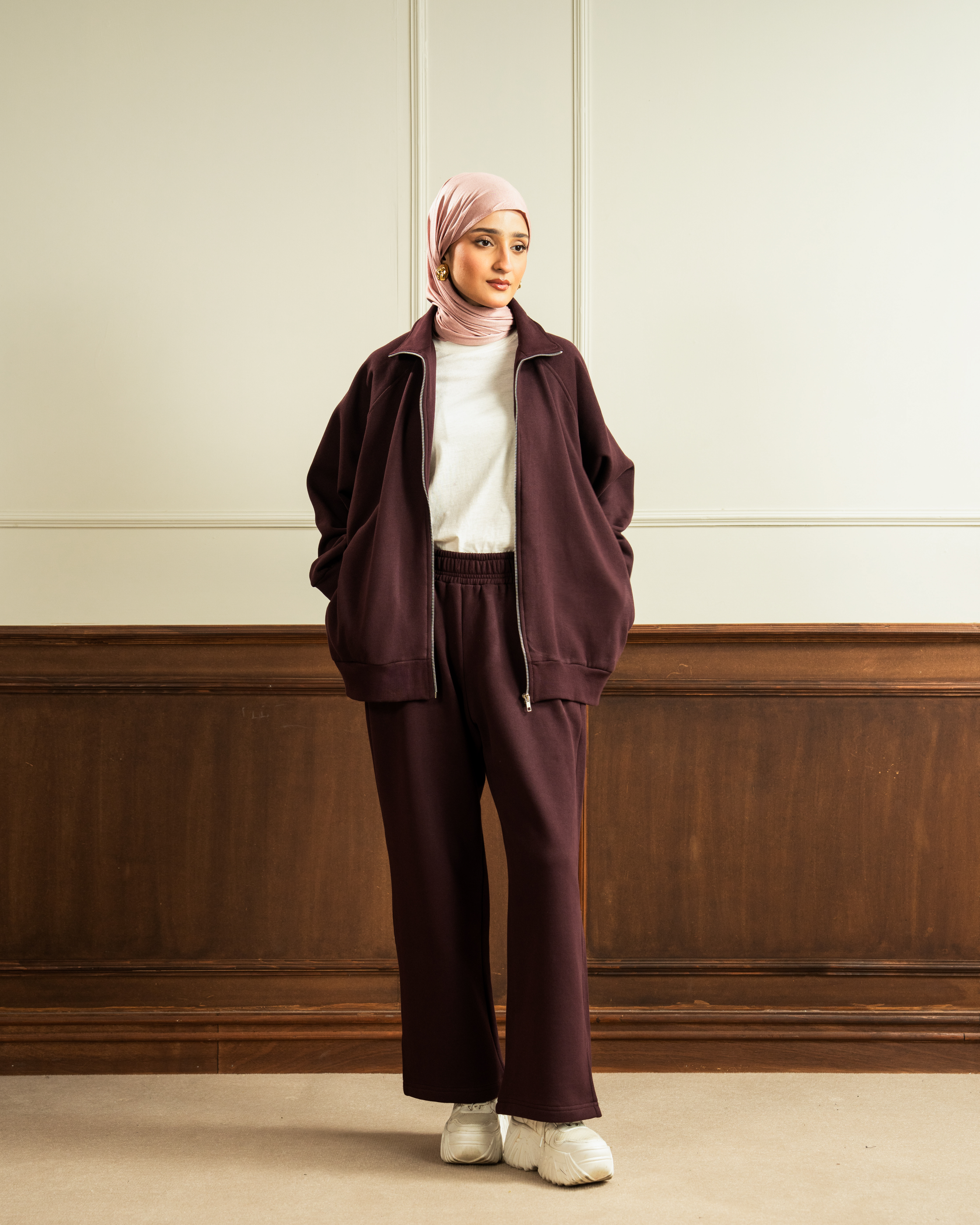 Bomber Jacket | Maroon