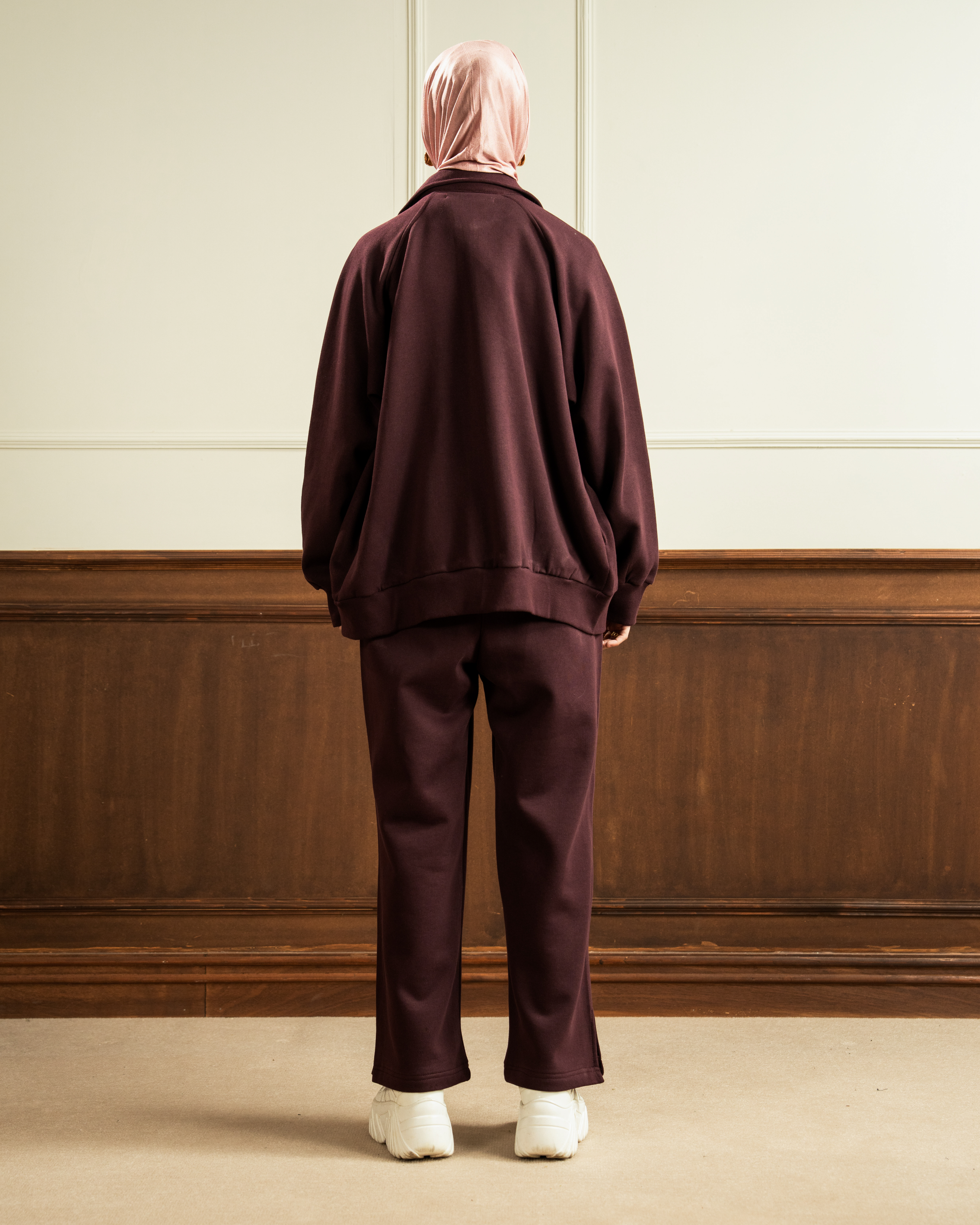 Bomber Jacket | Maroon