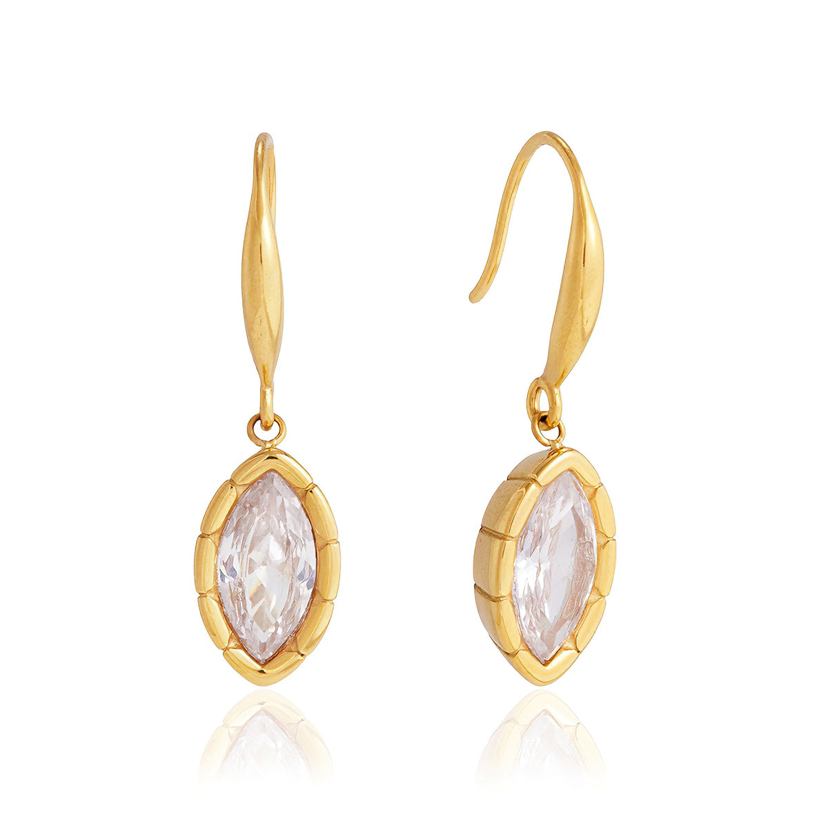 Zircon Ear Hooks