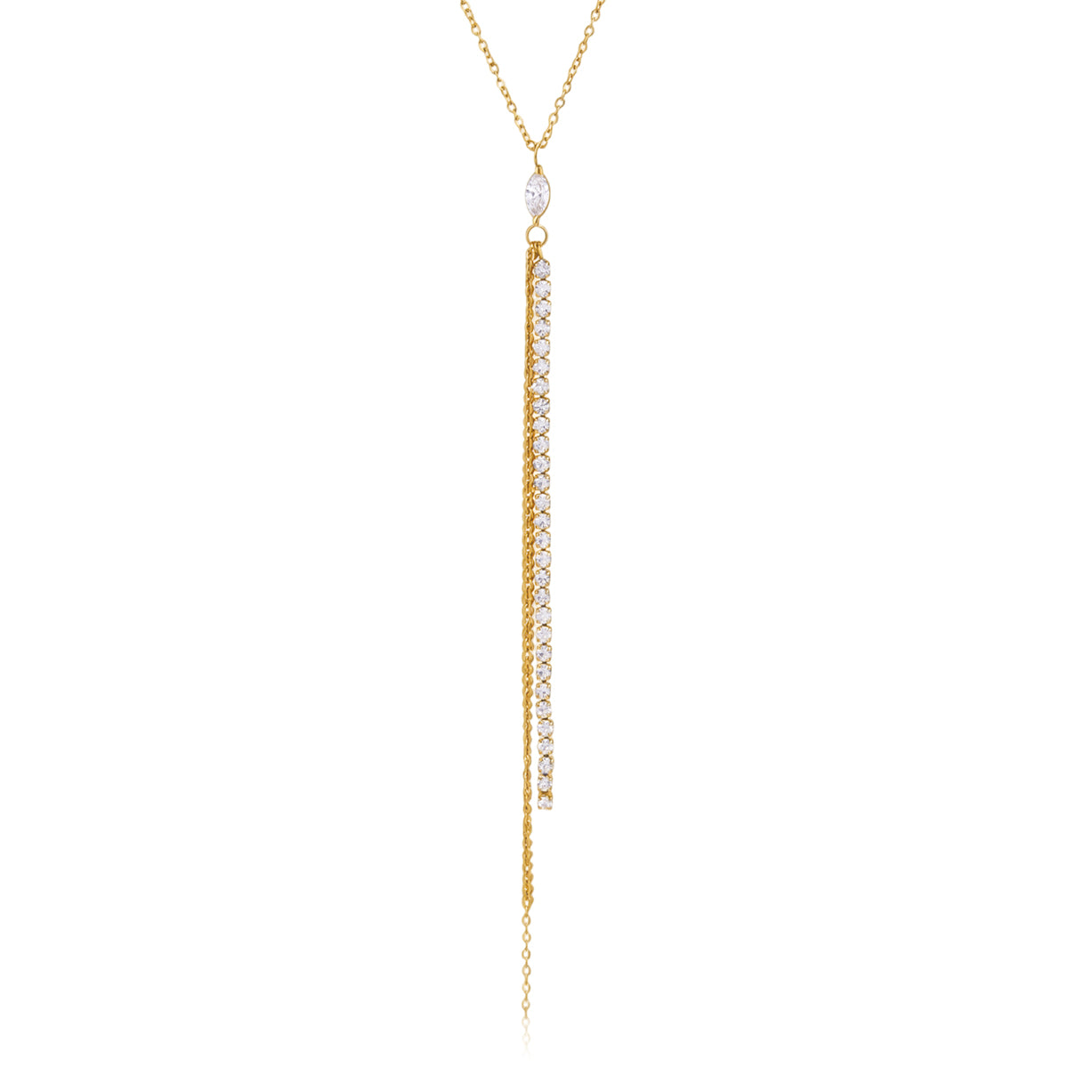 Necklace & Tassel Earring Set