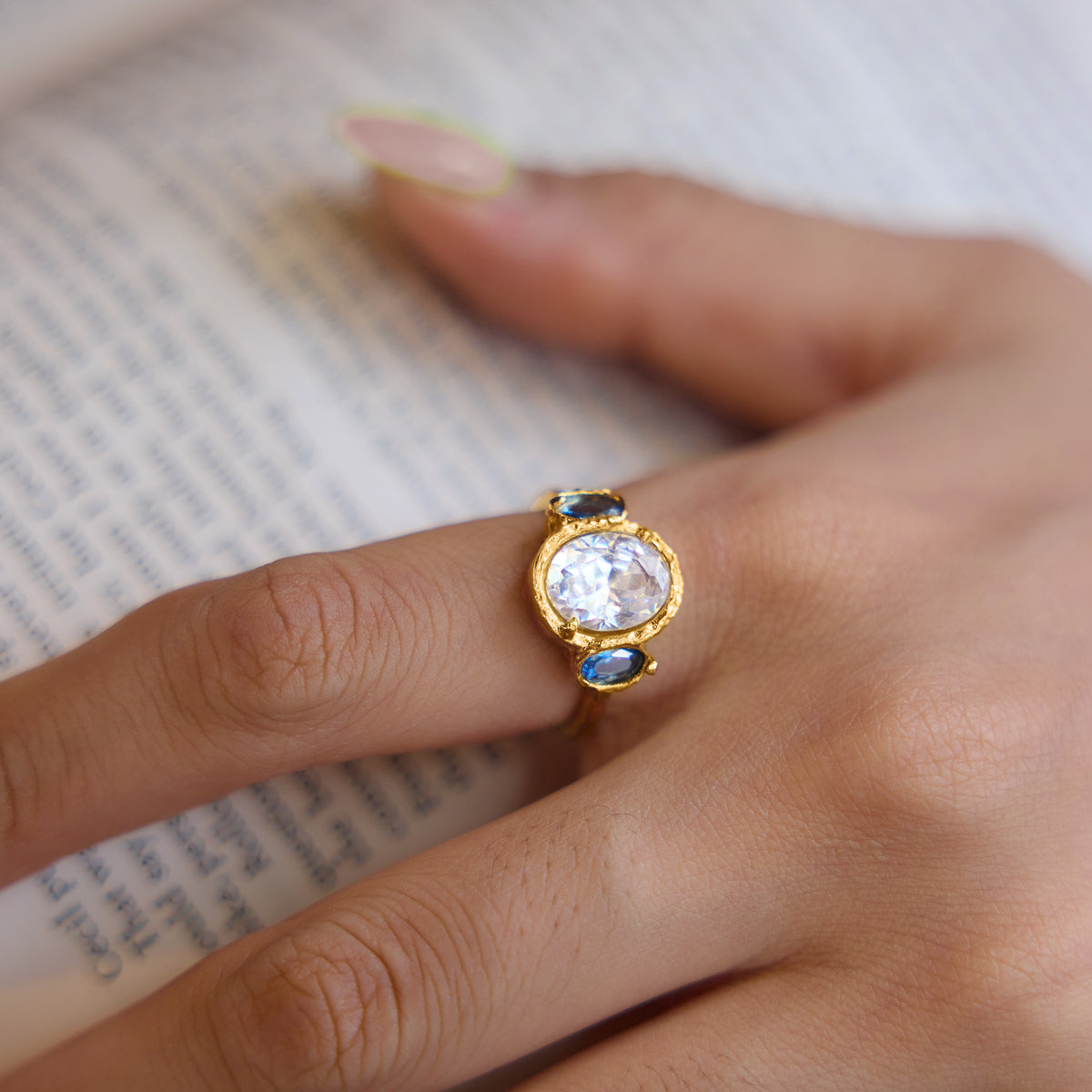 Coloured Stone Ring