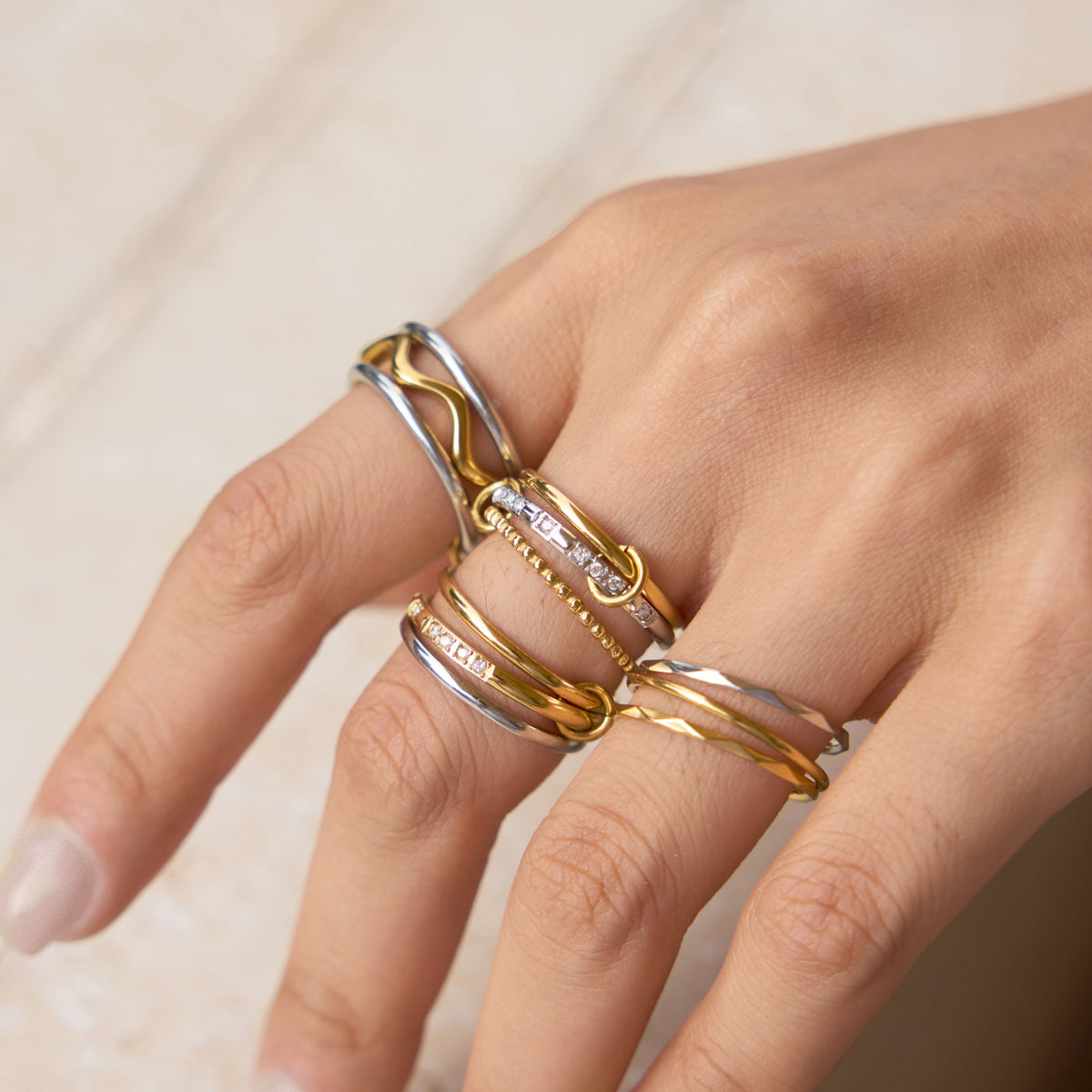 Pearl Stacking Ring