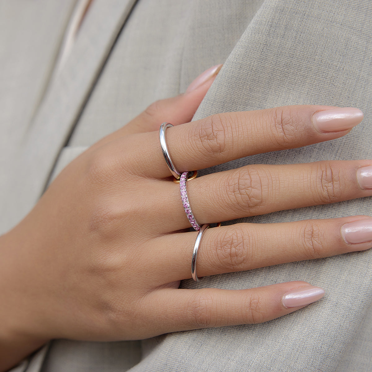 Pearl Stacking Ring