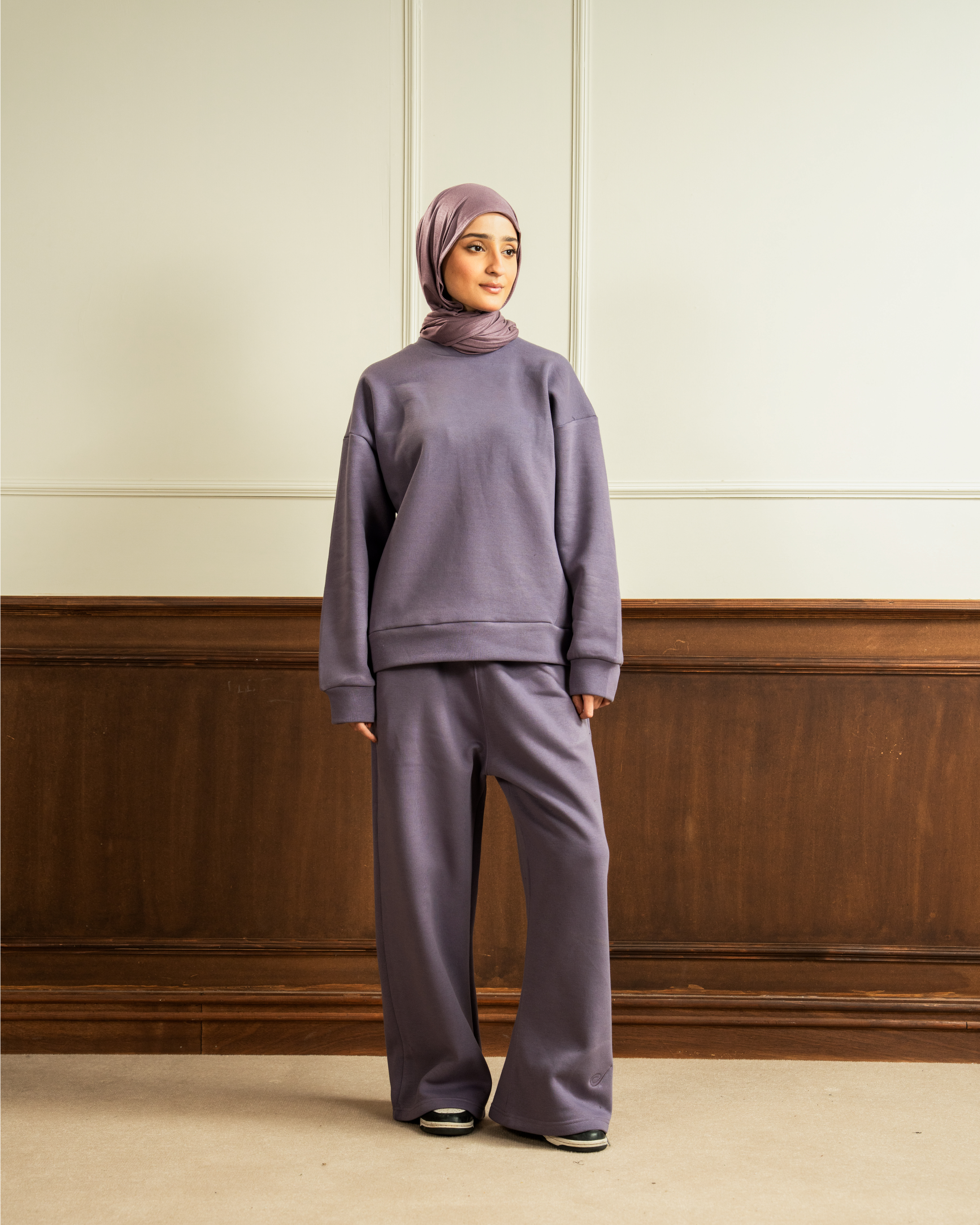 Sweatshirt | Hoodie | Straight Fit Trouser | Lavender