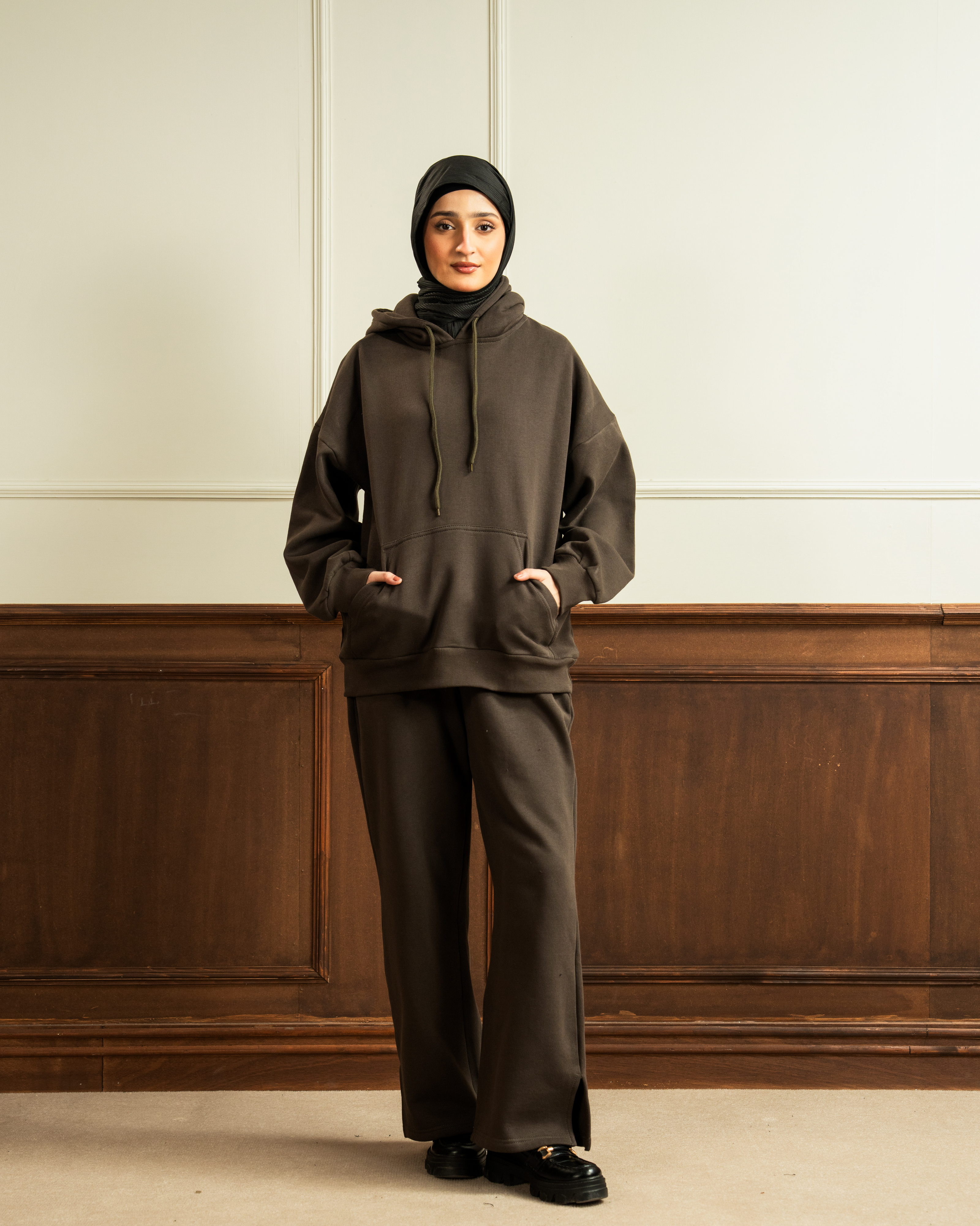 Oversized Hoodie | Mocha Brown