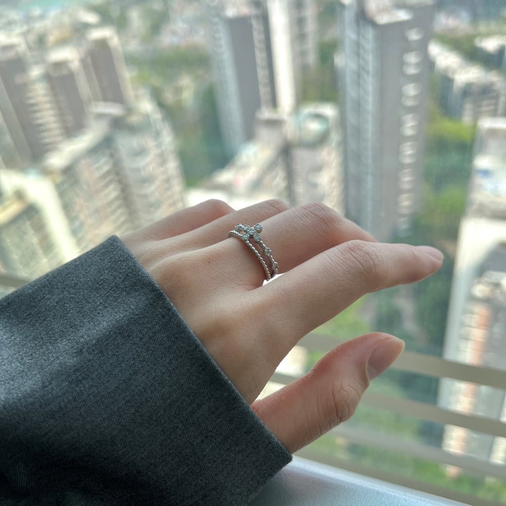 #Waterproof Gold Plated Jewelry In Pakistan#925 Silver Ring - TheDaizyStore