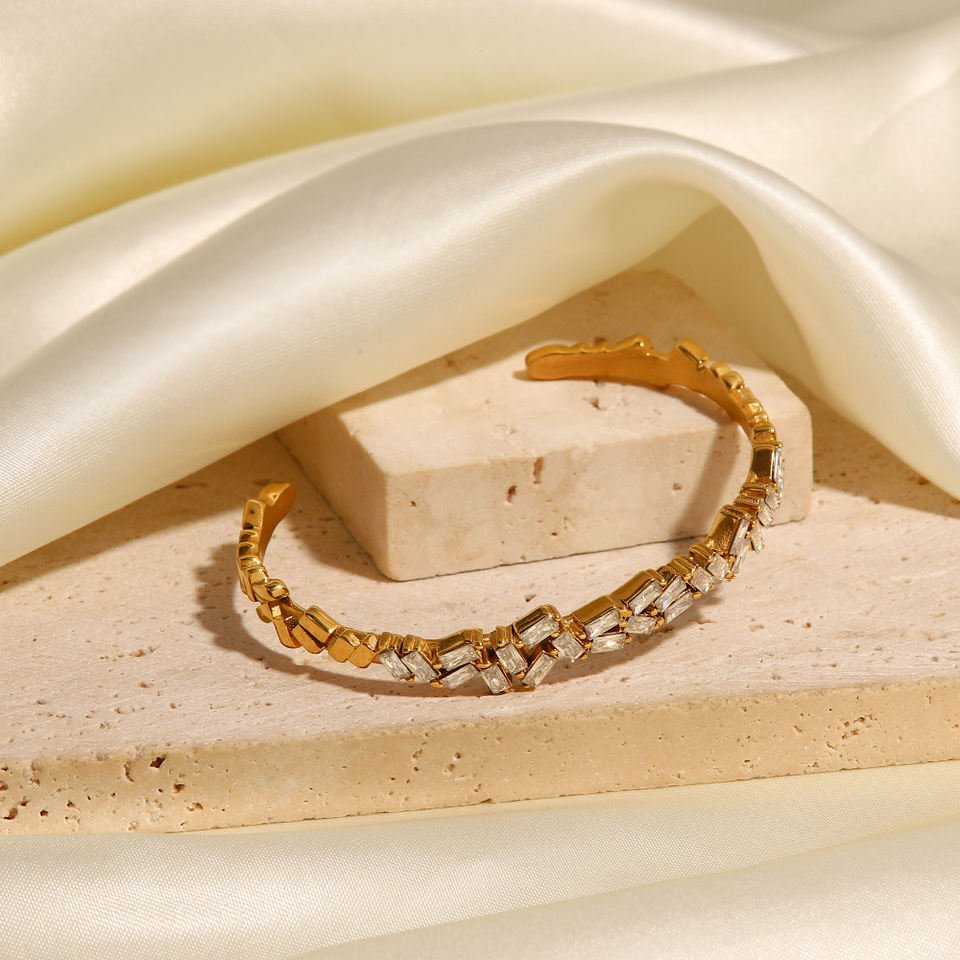 #Waterproof Gold Plated Jewelry In Pakistan#Bracelet - TheDaizyStore