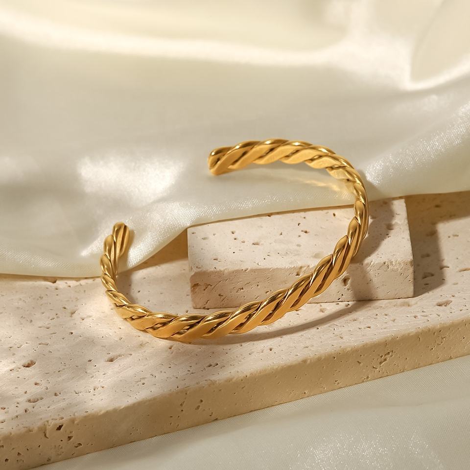 #Waterproof Gold Plated Jewelry In Pakistan#Laurel - TheDaizyStore