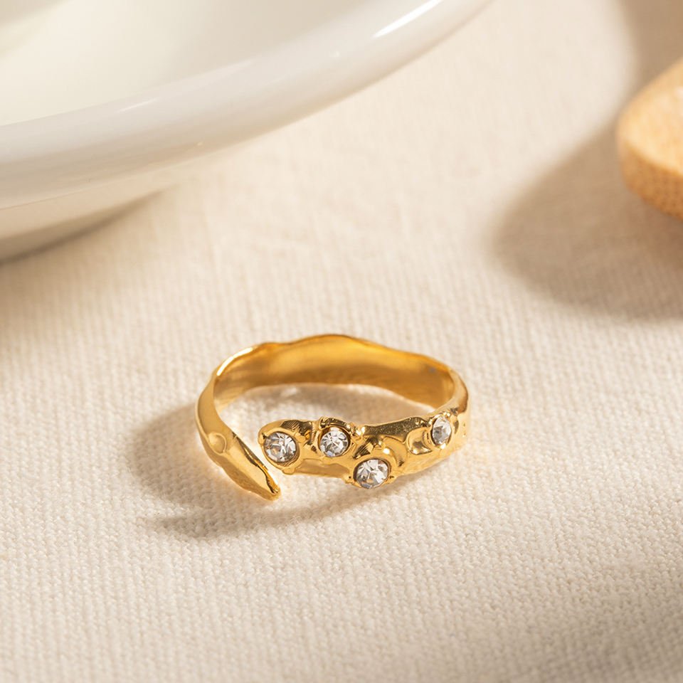 #Waterproof Gold Plated Jewelry In Pakistan#Ring - TheDaizyStore