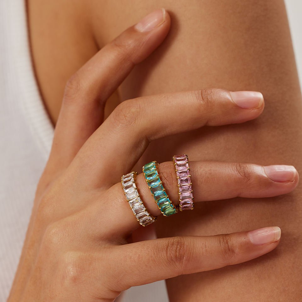 #Waterproof Gold Plated Jewelry In Pakistan#Ring - TheDaizyStore