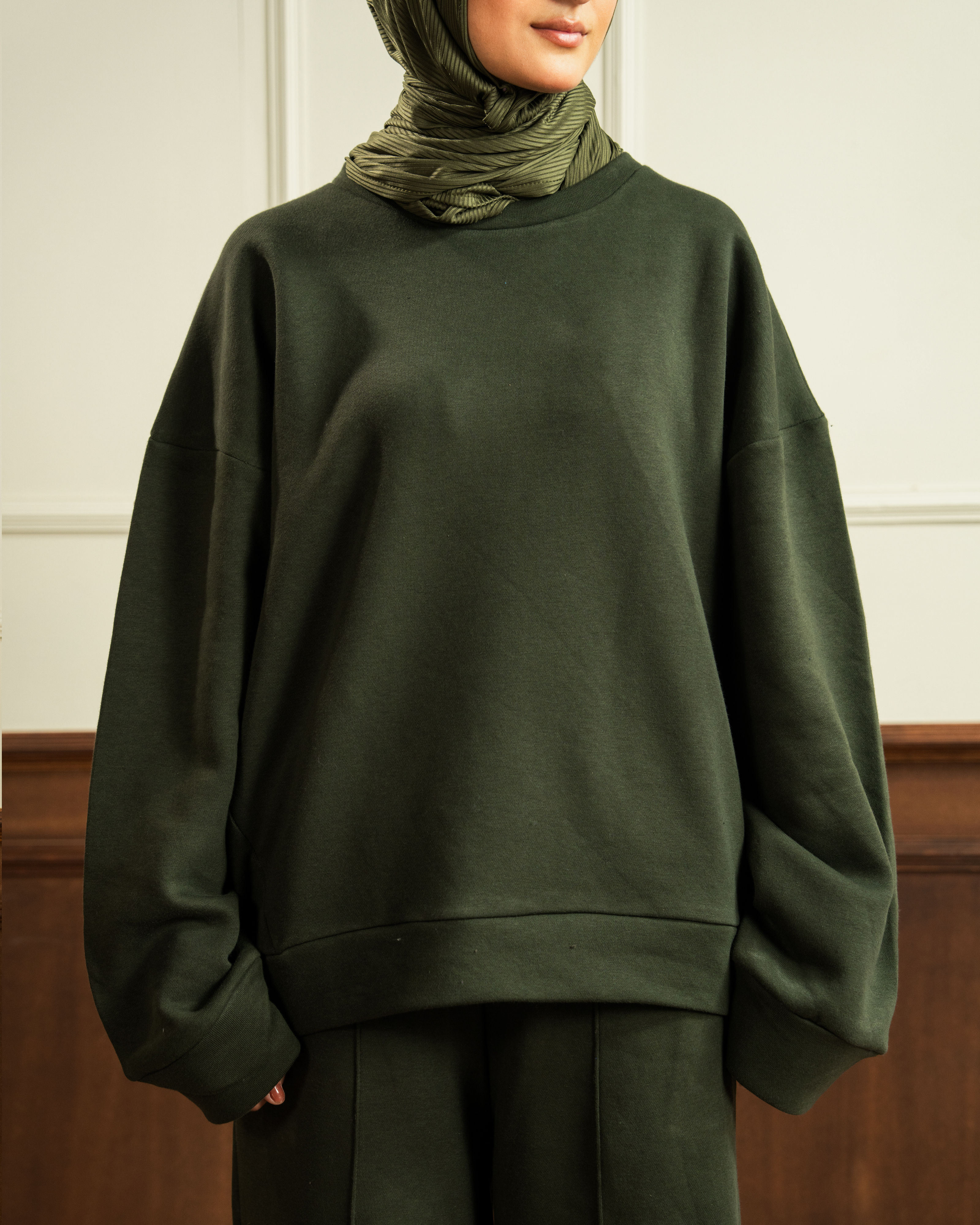Sweatshirt | Dark Olive Green