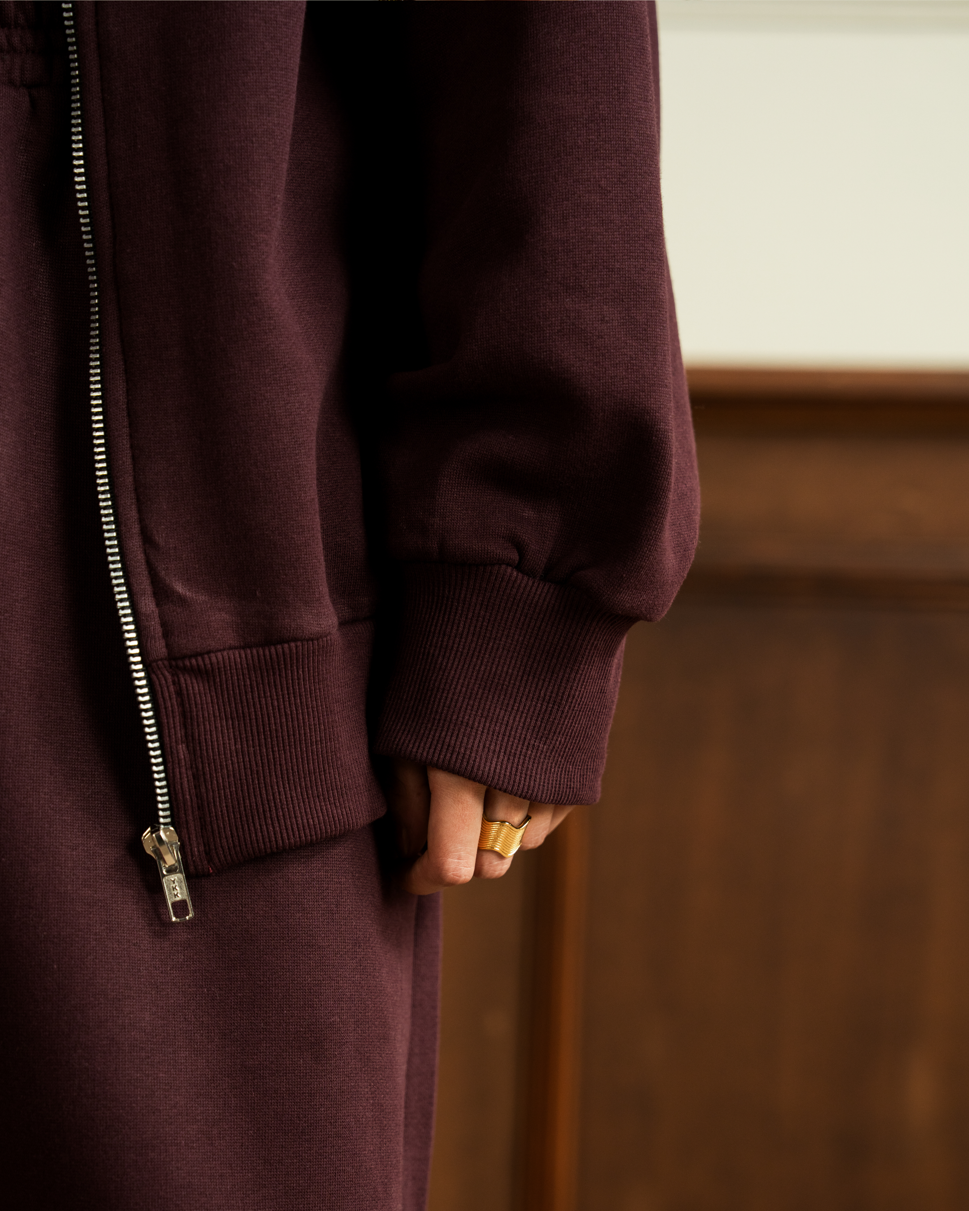 Bomber Jacket | Maroon