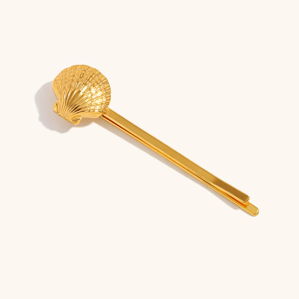 Single Scallop Hair Pin