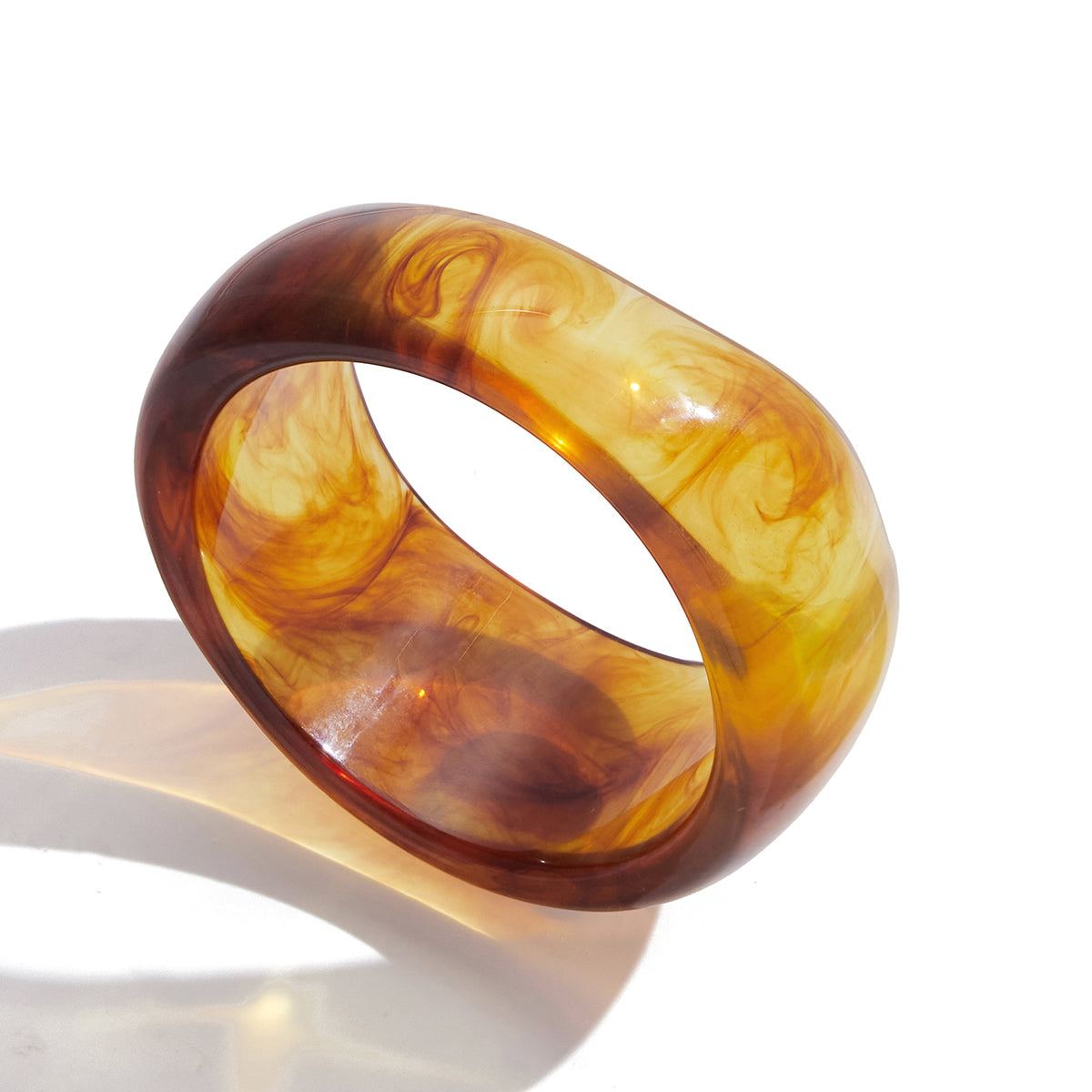 Amber Resin Cuff