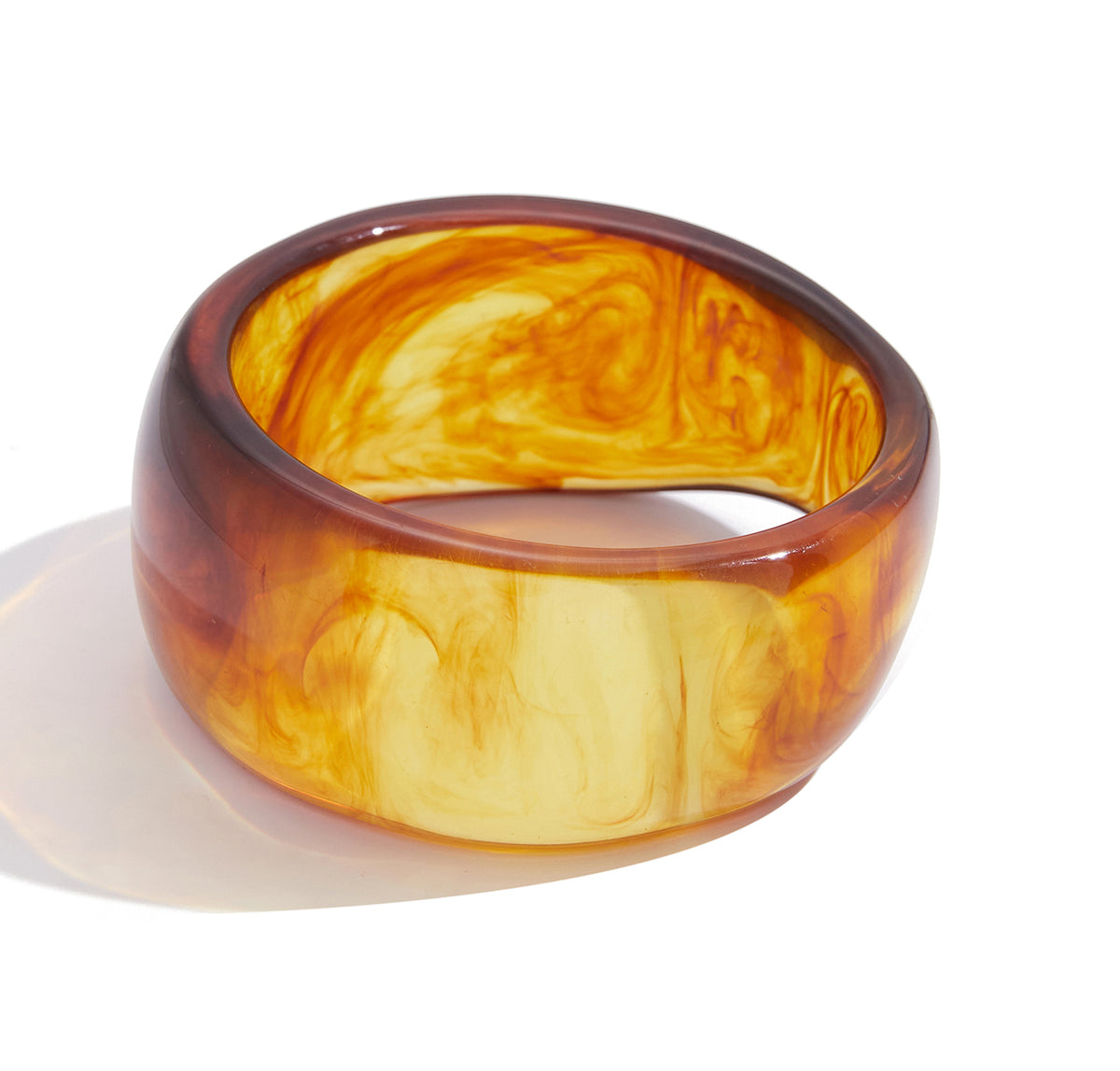 Amber Resin Cuff
