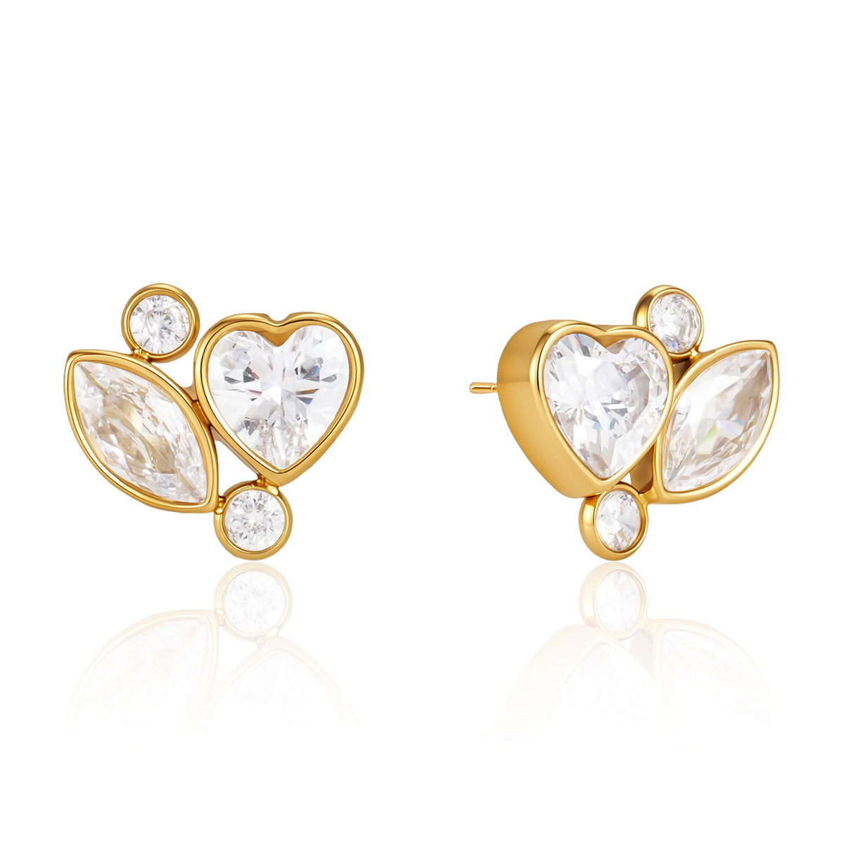 Heart & Marquise Set