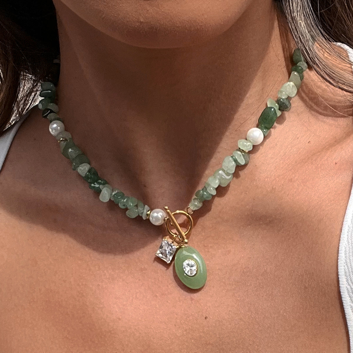 Natural Stone Choker
