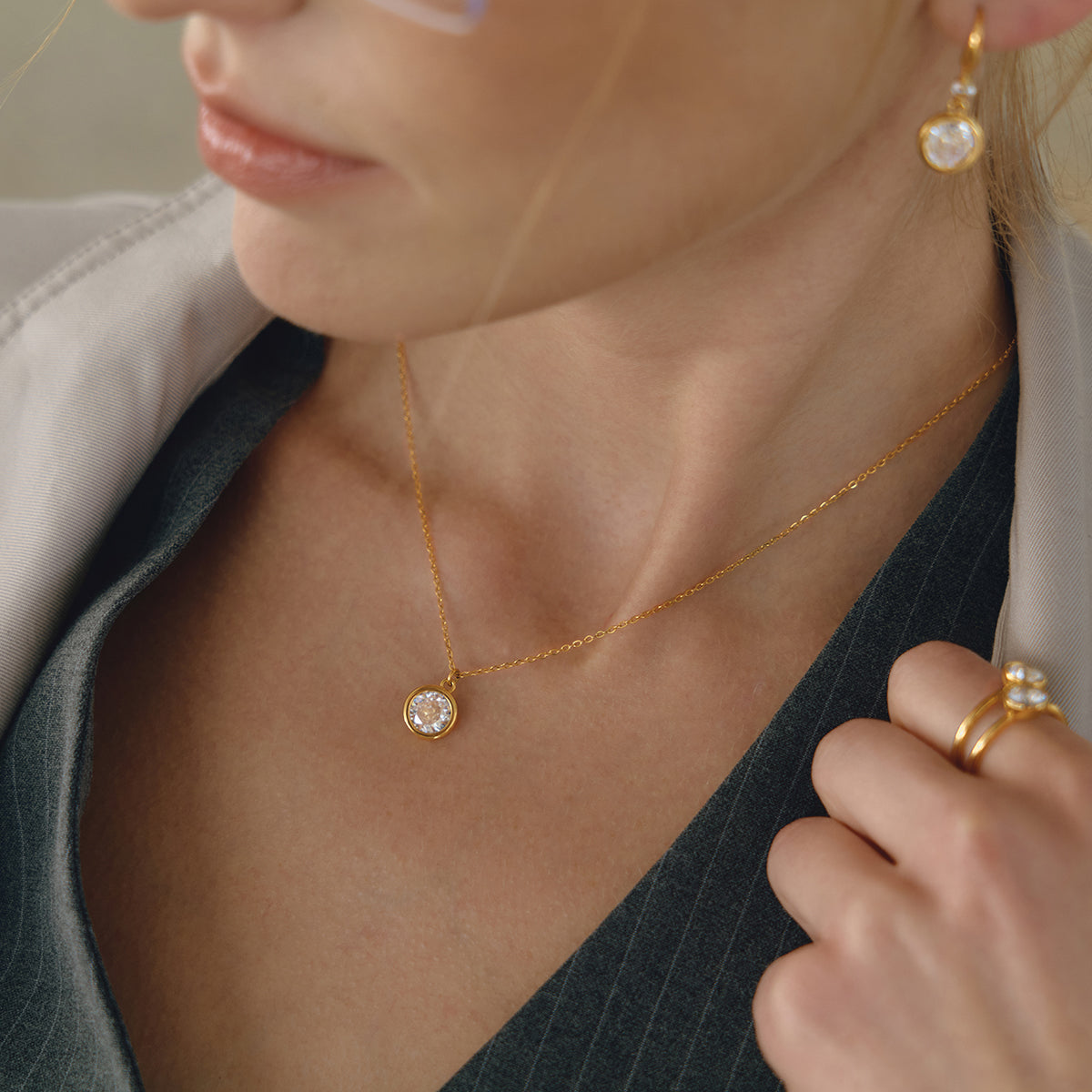 Necklace, Bracelet & Earring Set