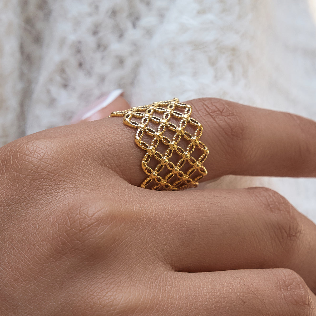 Openwork Ring