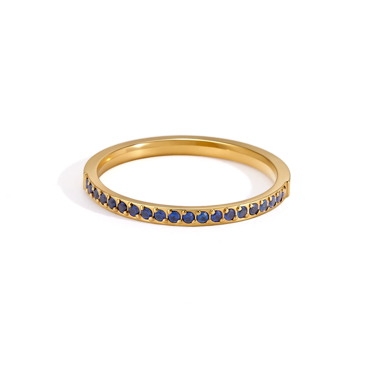 Coloured Bezel Ring
