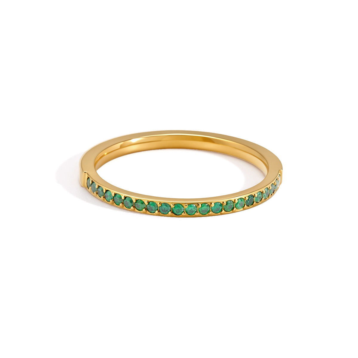 Coloured Bezel Ring