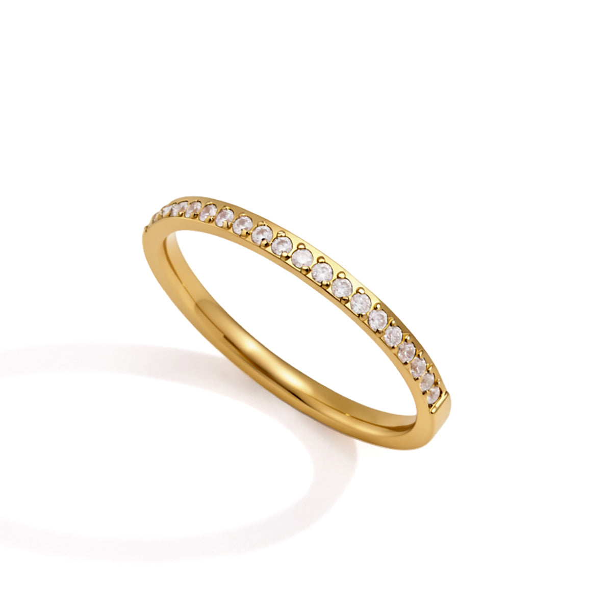 Coloured Bezel Ring