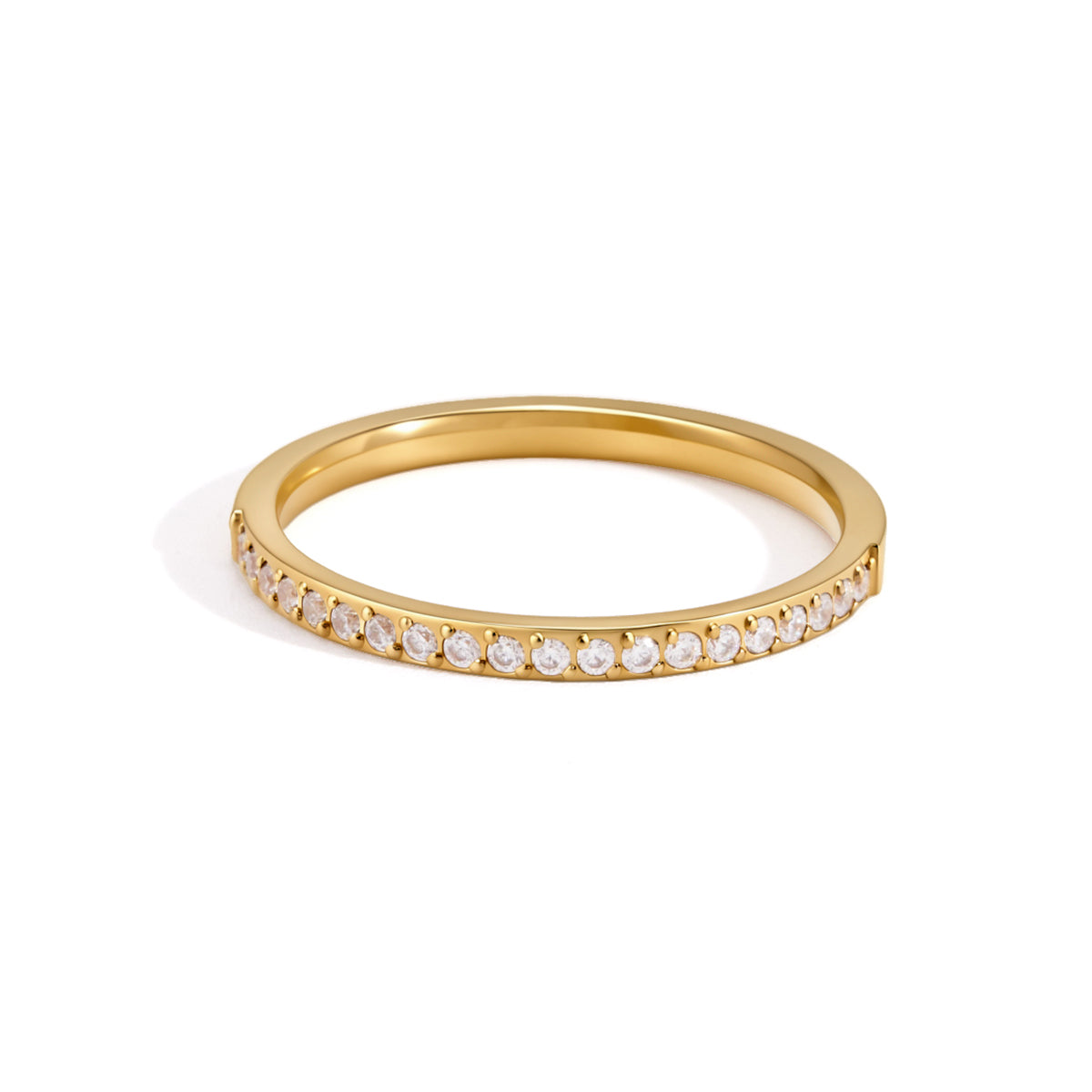 Coloured Bezel Ring