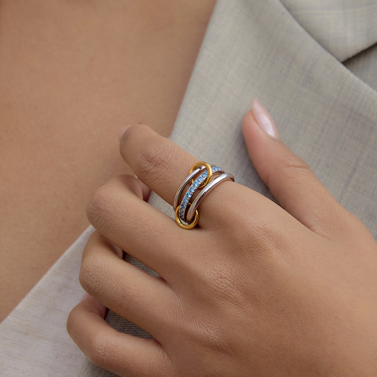 Pearl Stacking Ring