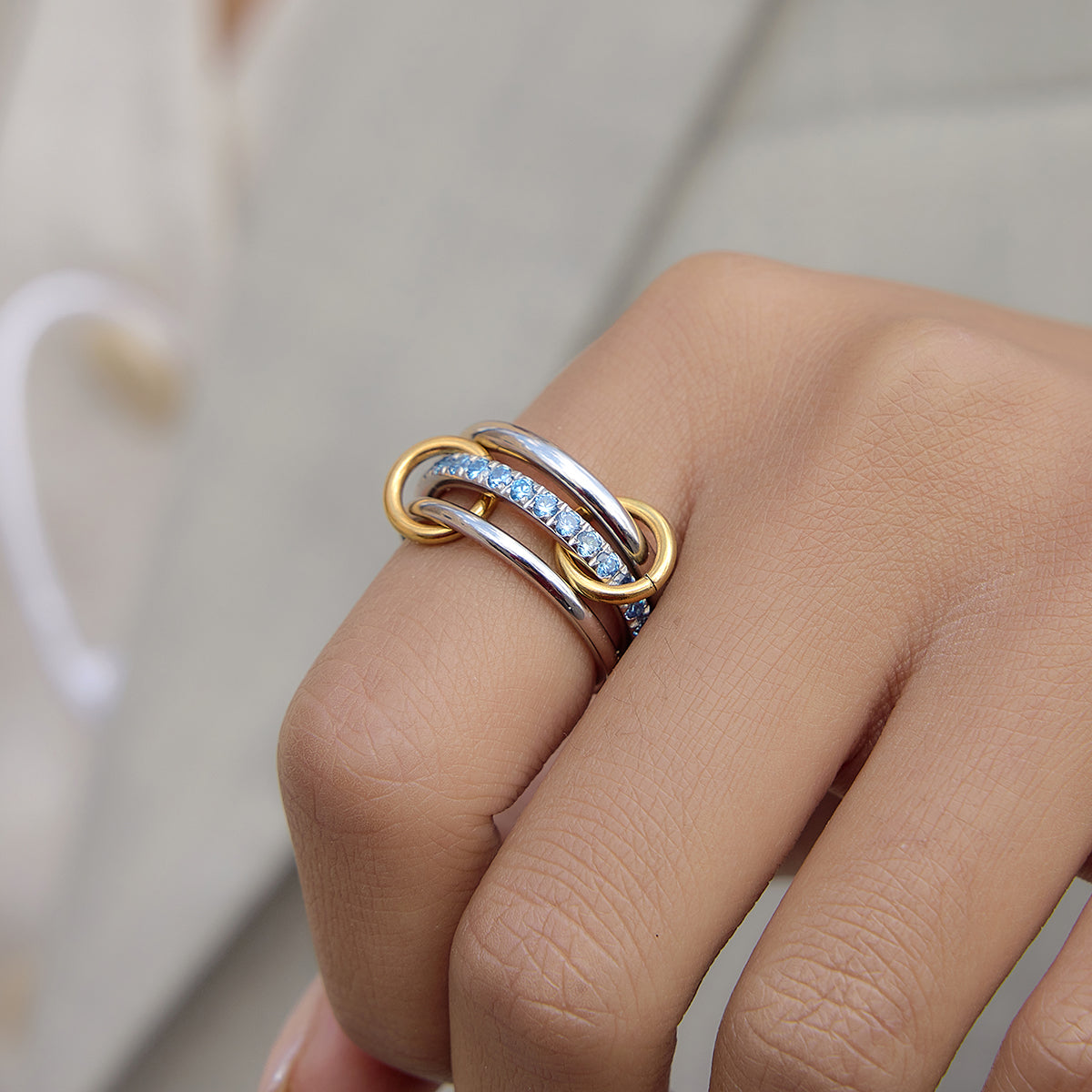 Pearl Stacking Ring