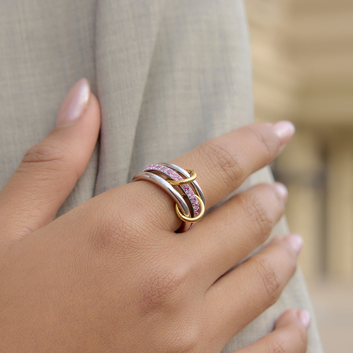 Pearl Stacking Ring