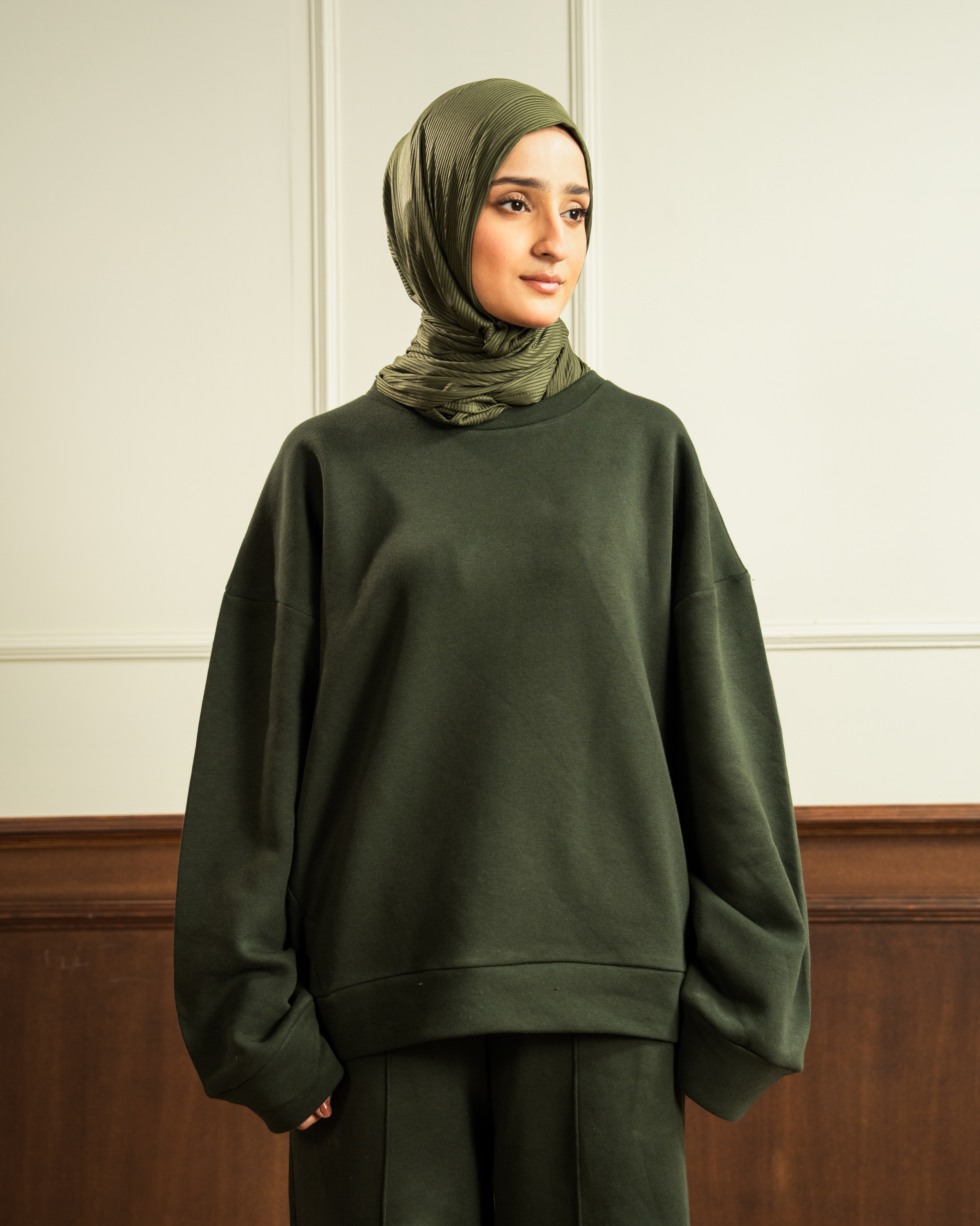Sweatshirt | Dark Olive Green
