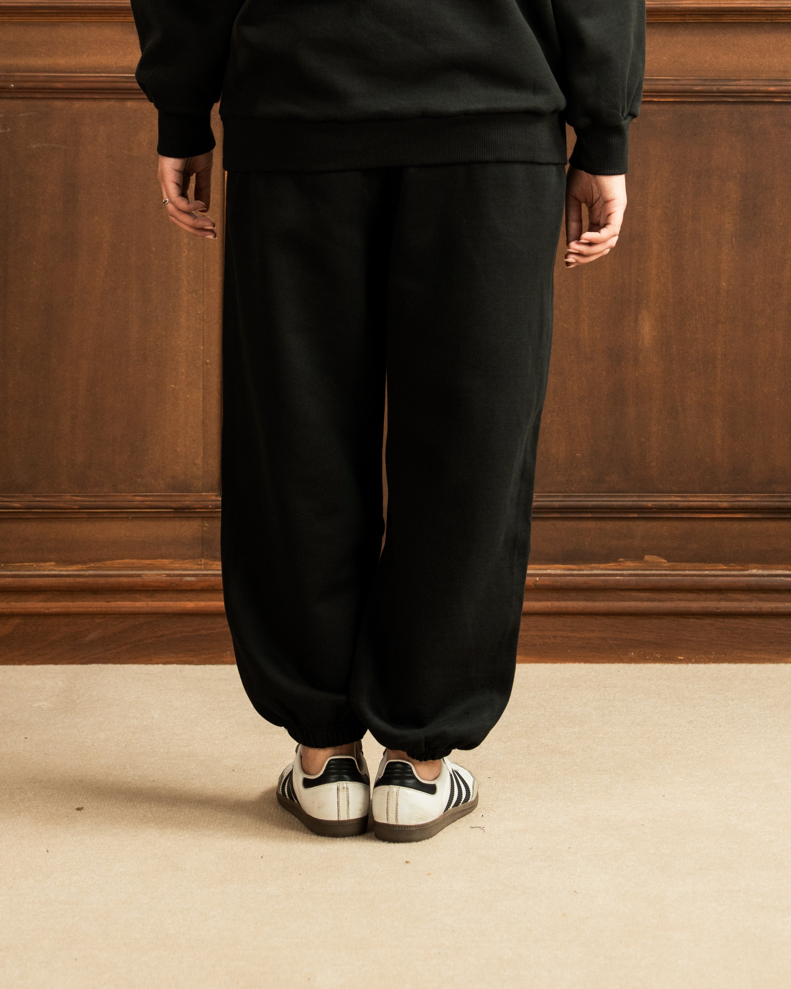Oversized Hoodie | Sweatpants | Black Co Ord