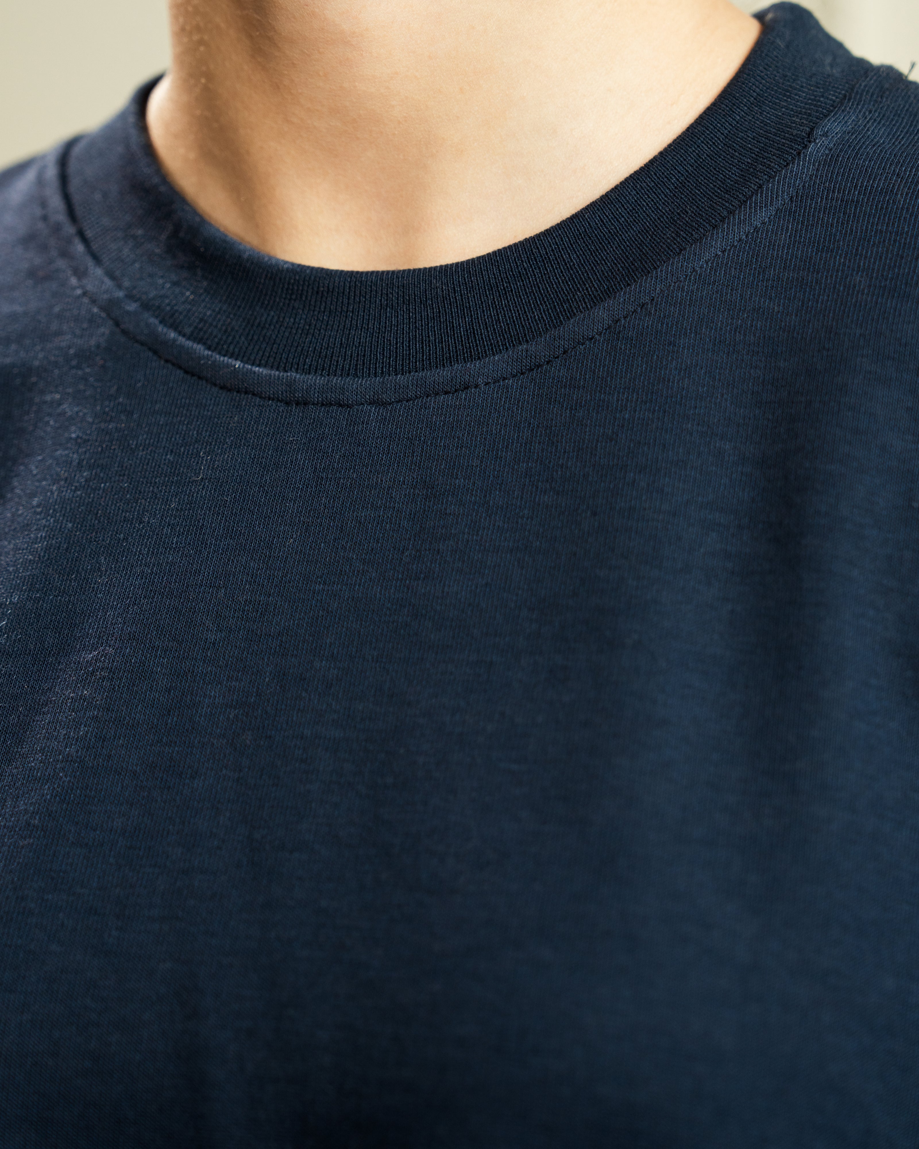 Drop Shoulder | Wide Leg Trouser | Blue