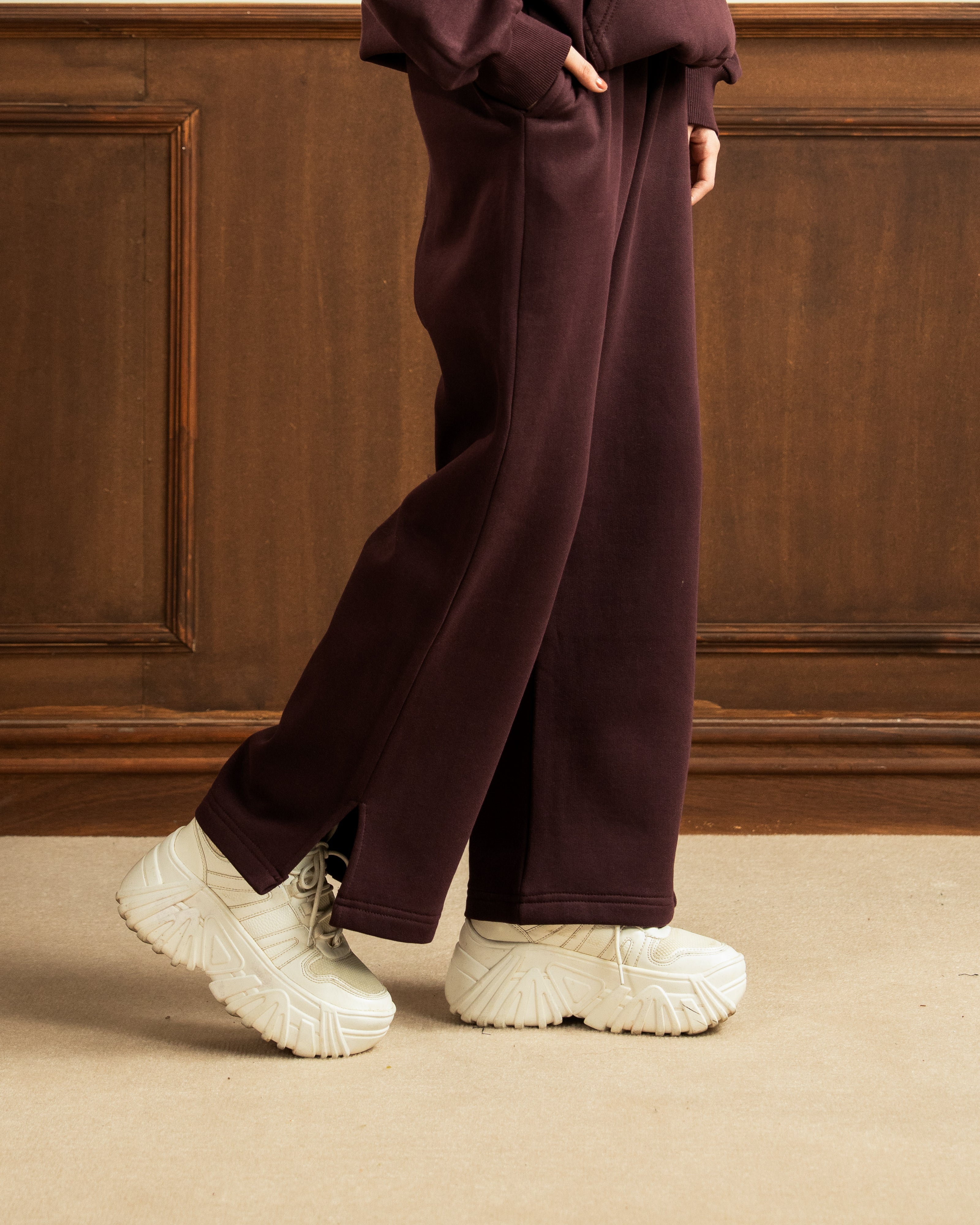 Lux Oversized Hoodie | Maroon