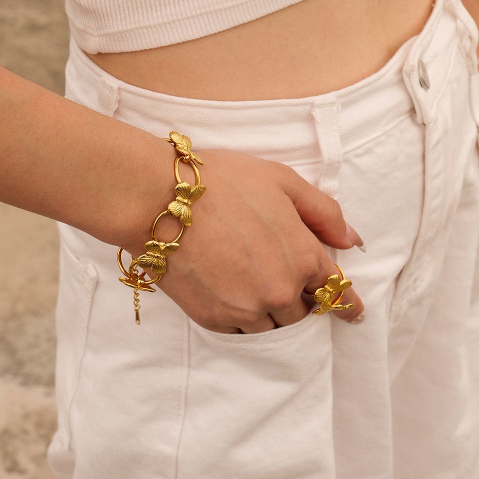 #Waterproof Gold Plated Jewelry In Pakistan#Alza - TheDaizyStore
