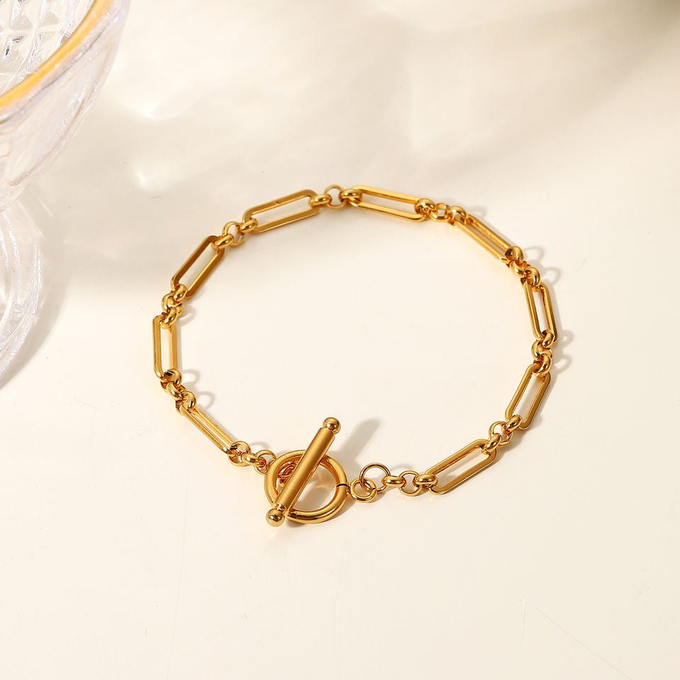 #Waterproof Gold Plated Jewelry In Pakistan#Bracelet - TheDaizyStore