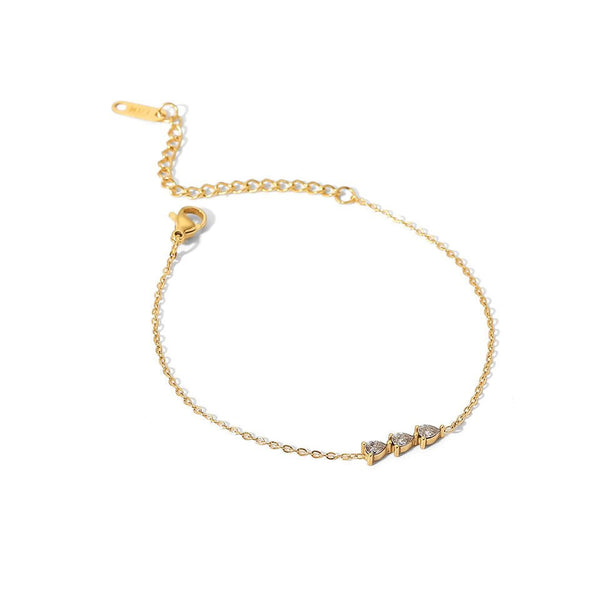 #Waterproof Gold Plated Jewelry In Pakistan#Bracelet - TheDaizyStore