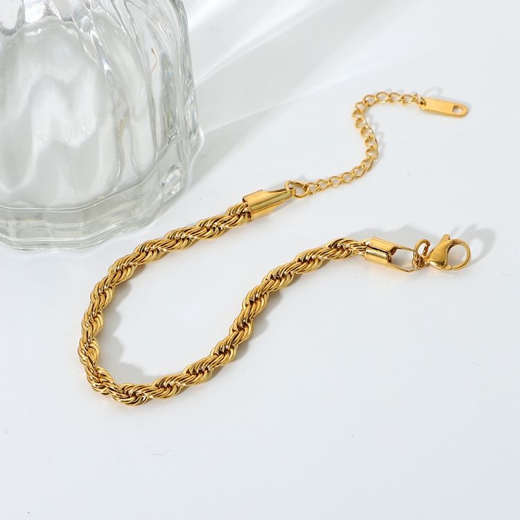 #Waterproof Gold Plated Jewelry In Pakistan#Bracelet - TheDaizyStore