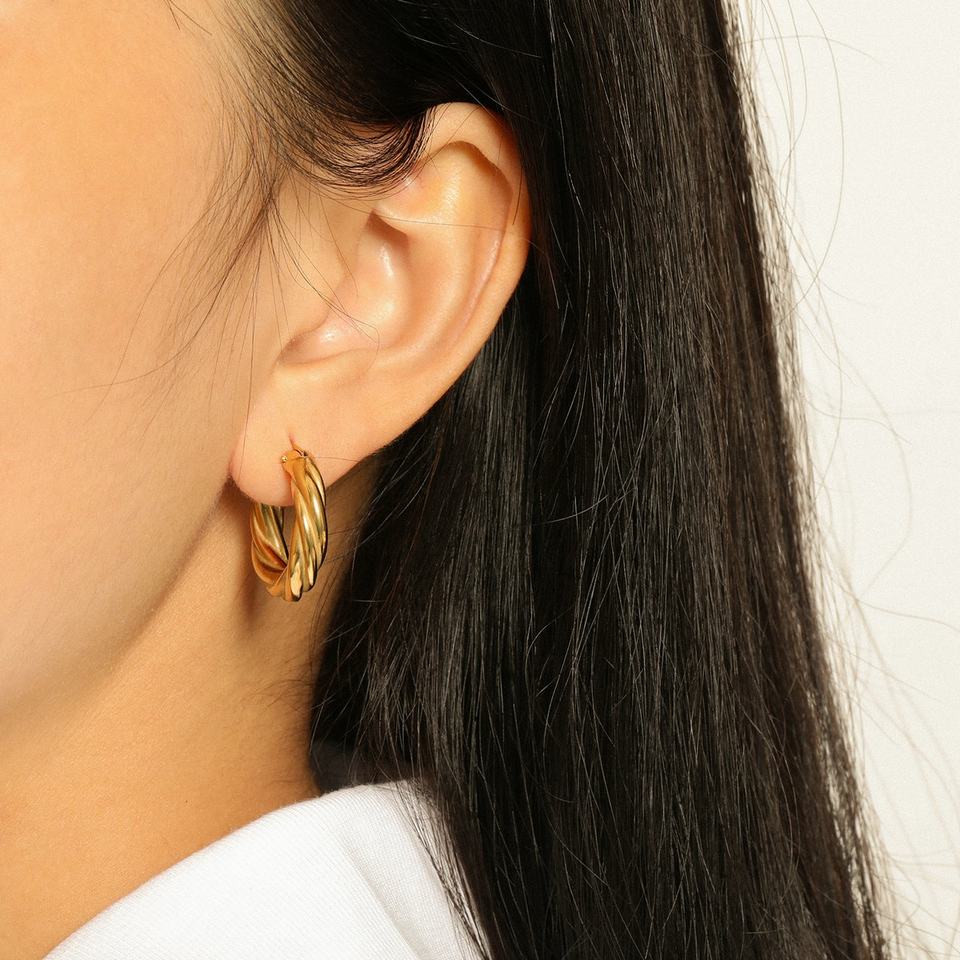 #Waterproof Gold Plated Jewelry In Pakistan#Earring - TheDaizyStore