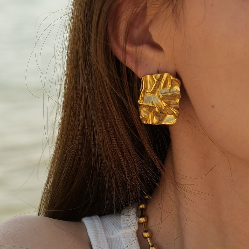 #Waterproof Gold Plated Jewelry In Pakistan#Earring - TheDaizyStore