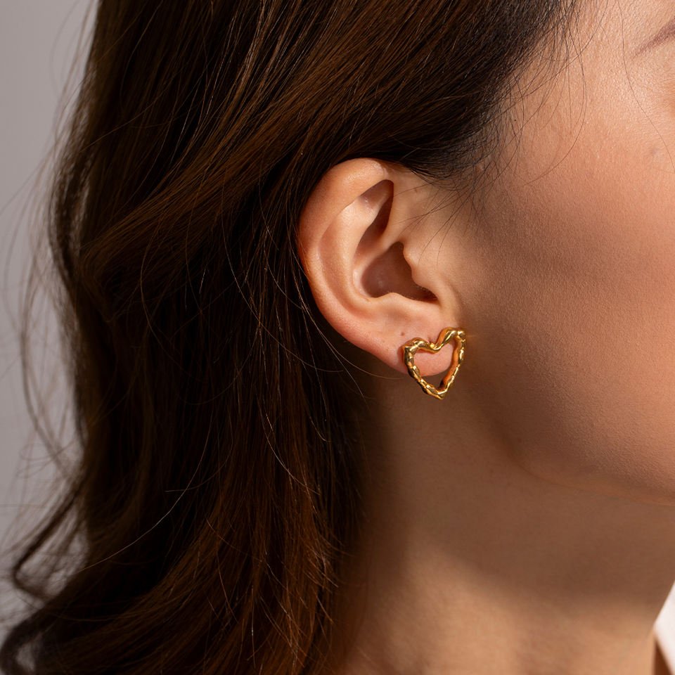 #Waterproof Gold Plated Jewelry In Pakistan#Earring - TheDaizyStore