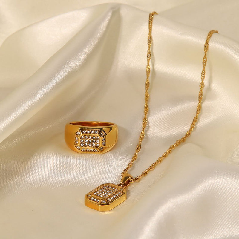 #Waterproof Gold Plated Jewelry In Pakistan#Karita - TheDaizyStore