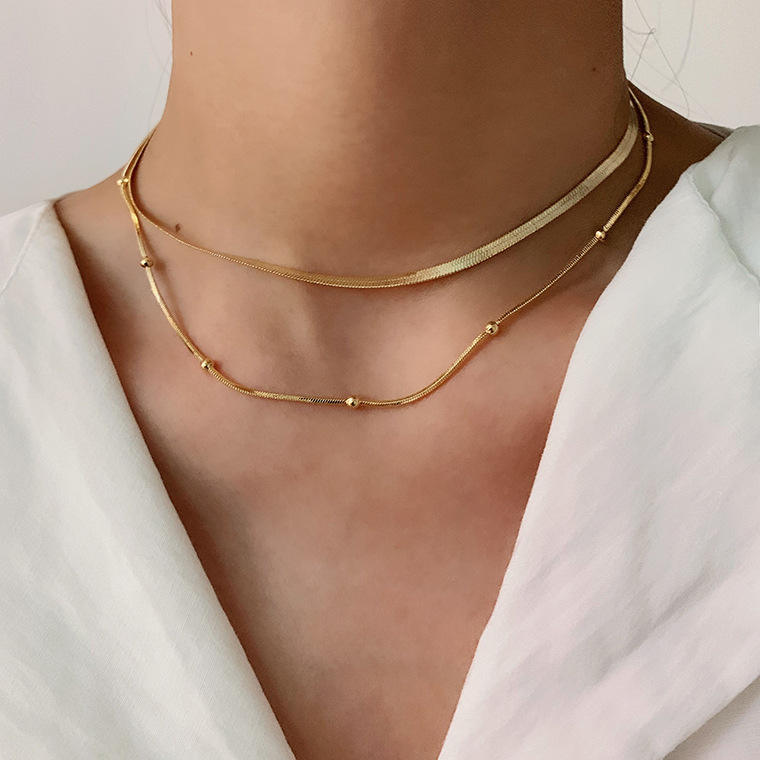 #Waterproof Gold Plated Jewelry In Pakistan#Necklace - TheDaizyStore
