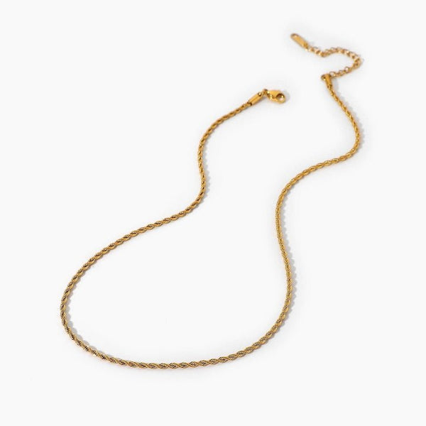 #Waterproof Gold Plated Jewelry In Pakistan#Necklace - TheDaizyStore