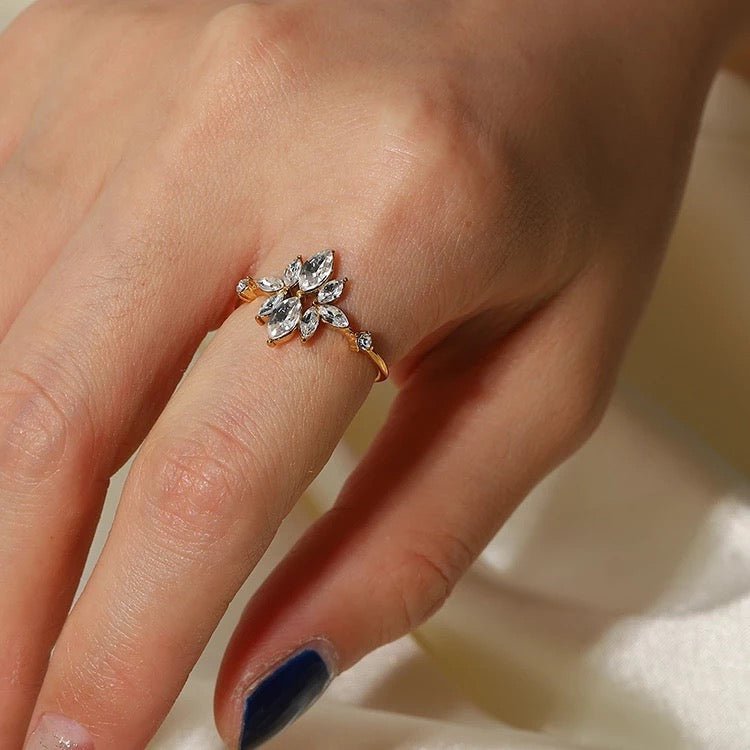 #Waterproof Gold Plated Jewelry In Pakistan#Ring - TheDaizyStore