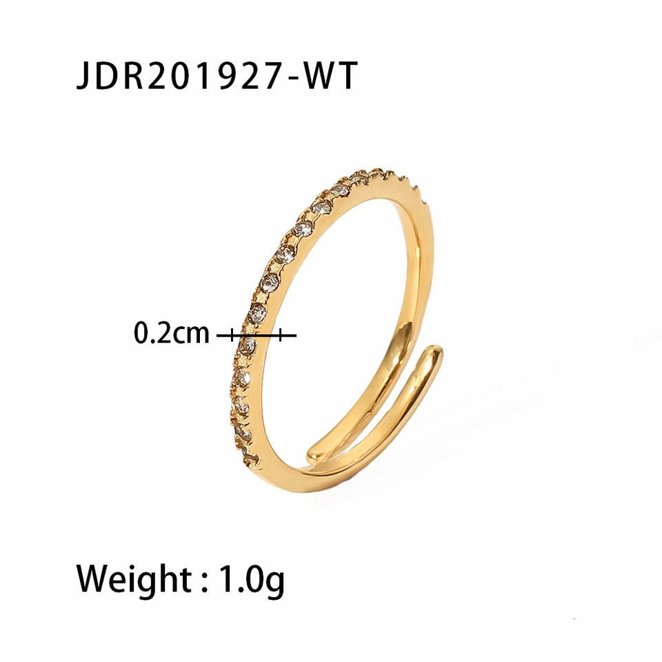 #Waterproof Gold Plated Jewelry In Pakistan#Ring - TheDaizyStore