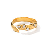#Waterproof Gold Plated Jewelry In Pakistan#Ring - TheDaizyStore