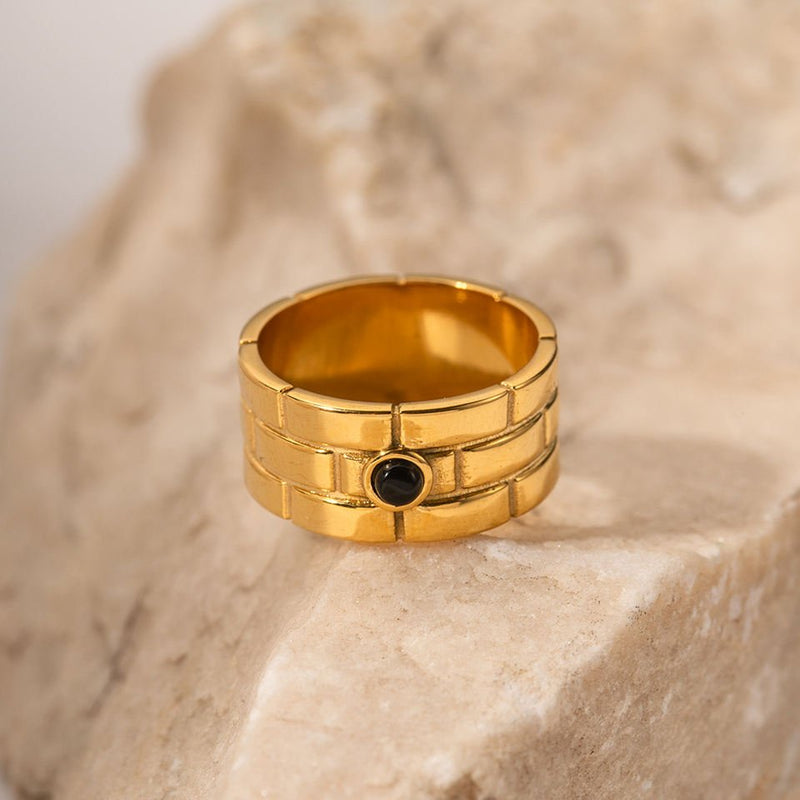 #Waterproof Gold Plated Jewelry In Pakistan#Ring - TheDaizyStore