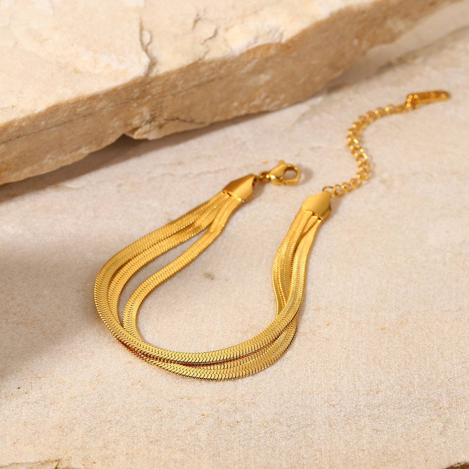 #Waterproof Gold Plated Jewelry In Pakistan#Sylvie - TheDaizyStore